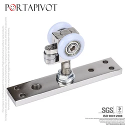 Singling wheel folding door kit Pulley Hanging Wheel Sliding Barn Door Wheel Accessories Hanging Sliding Pulley Accessories