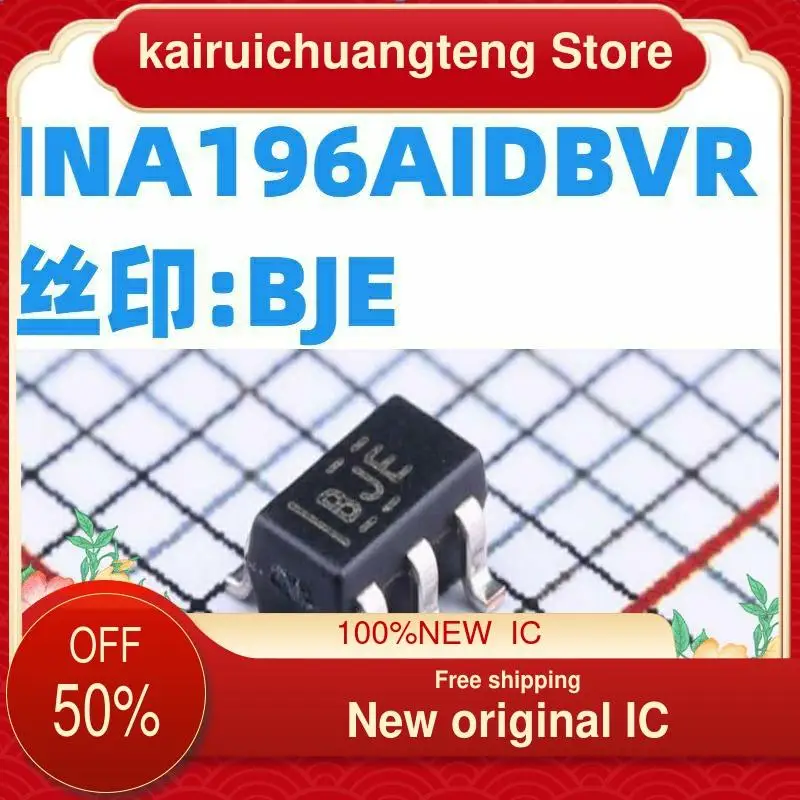 5 sztuk INA196AIDBVR INA196 BJE SOT23-5 nowy oryginalny IC