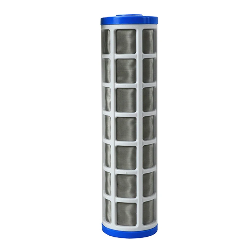 10 Inch Stainless Steel Wire Mesh Filter Cartridge Water Purifier Pre Filter for Scale Prevention