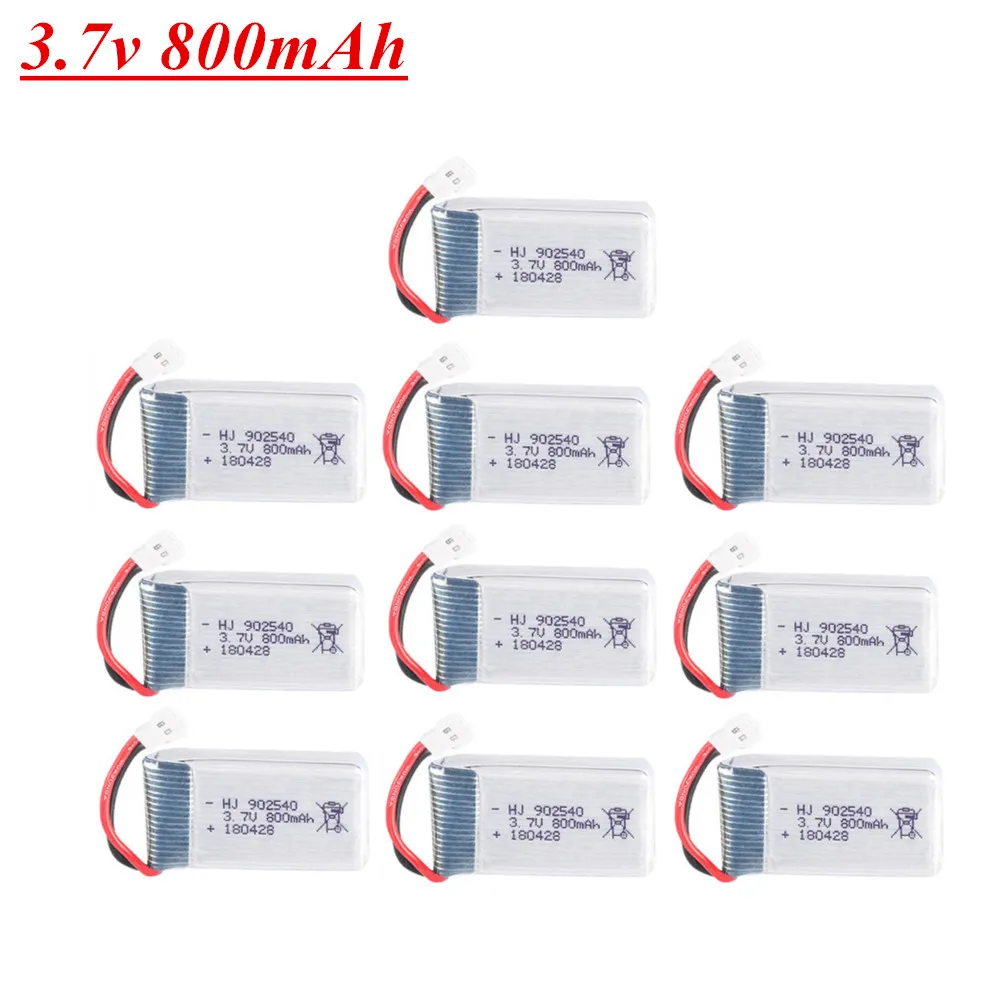 3.7V 800mAh Lipo Battery 902540 for Syma X5 X5C X5C-1 X5S X5SW X5SC V931 H5C CX-30 CX-30W RC Quadcopter Drone Spare Parts