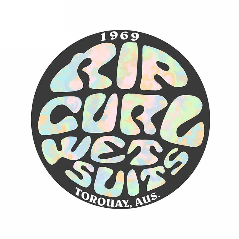 Funny Car Stickers and Decals for Rip Curl Creative JDM Decoration Vinyl Waterproof Trunk Waterproof Car Wrap Auto Parts