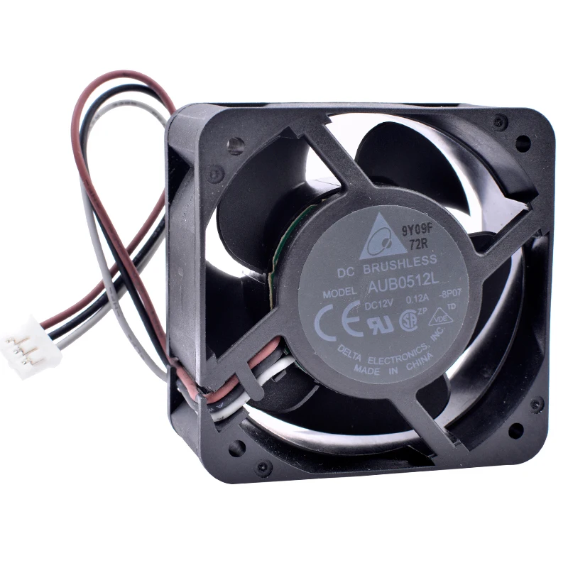 

AUB0512L 5cm 50mm 50x50x25mm 5025 DC12V 0.12A 3 lines Cooling fan for projector repair and replacement