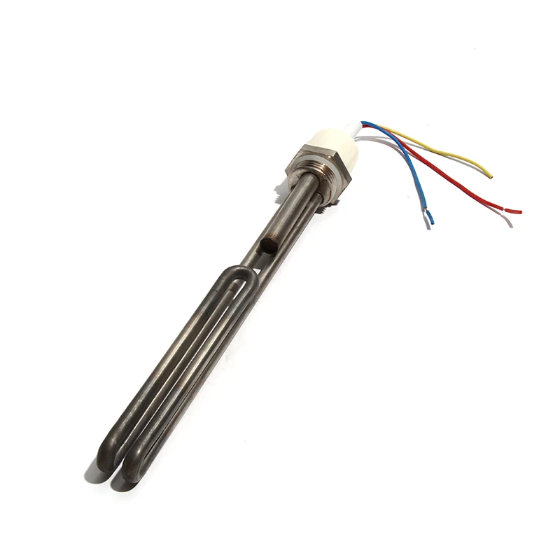 

AC220V Water Heaters Tank Parts Solar Electric Heating Element Straight type 27CM Tube 1"32mm Thread Length 1500W