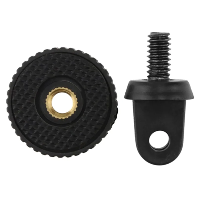 สกรูMountสำหรับMiniขาตั้งกล้องอะแดปเตอร์/อะแดปเตอร์สกรูสำหรับGopro Hero 8 7 6 5 4สำหรับXiaomi yi 4Kกล้องSjcamอุปกรณ์เสริม