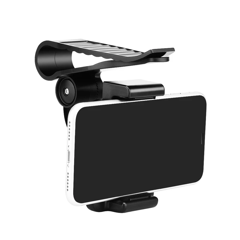 Car Sun Visor Phone Holder Stand Universal Car Clip Sun Visor Cell Phone Holder Mount For iphone X GPS Holder in Car Mobile Clip