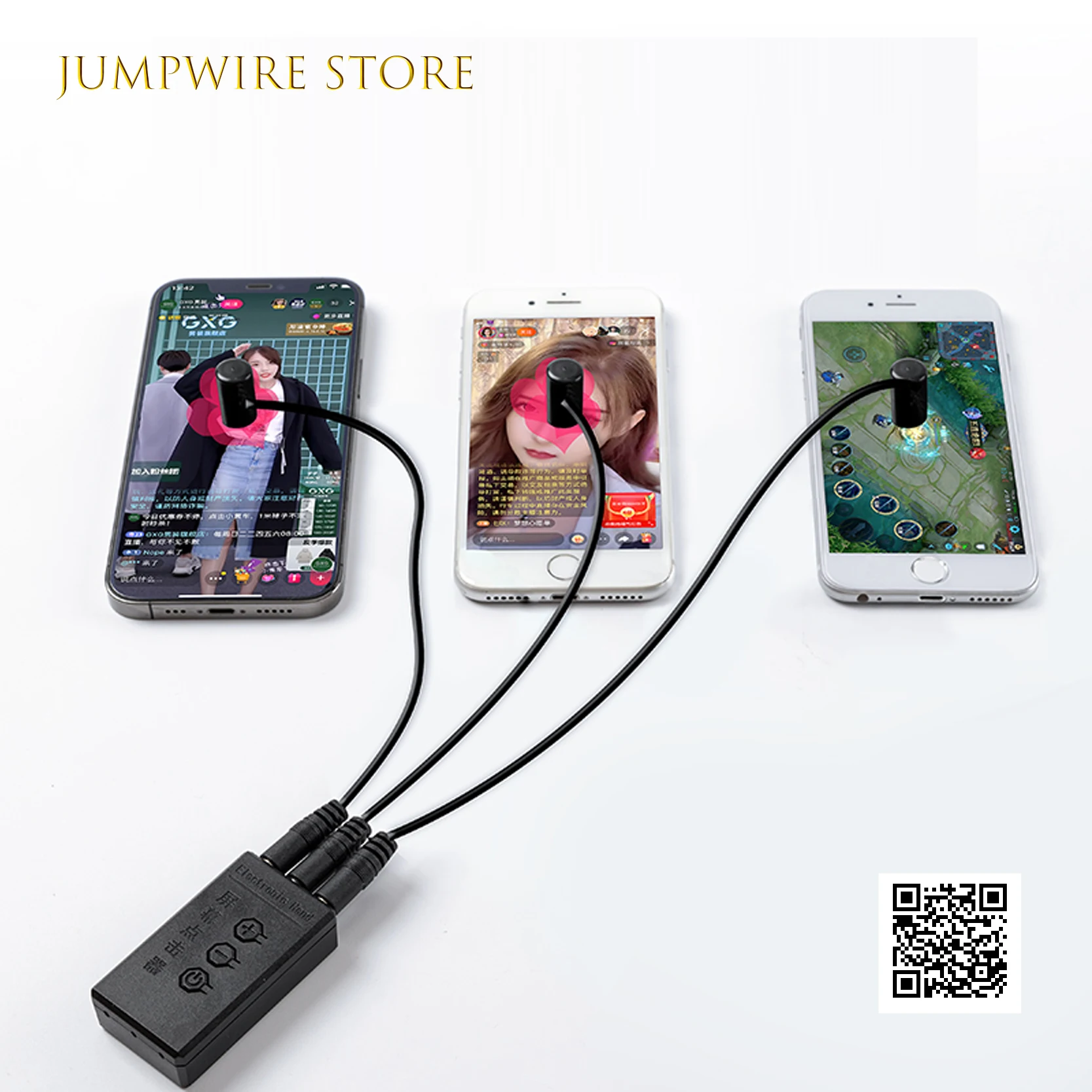 Stumm Telefon Bildschirm Auto Clicker Physikalische Linker