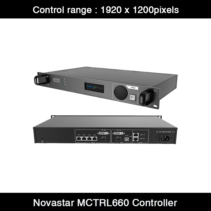 

Novastar MCTRL660 Synchronous System LED Display Screen Controller NovaStar Pro Controller Sending Card Box