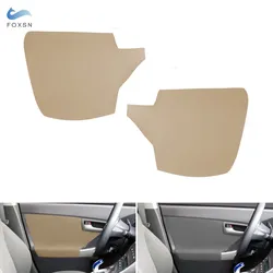 For Toyota Prius 30 2009 2010 2011 2012 2013 2014 2015 4pcs/set Car Interior Door Armrest Panel Leather Cover Accessories Trim