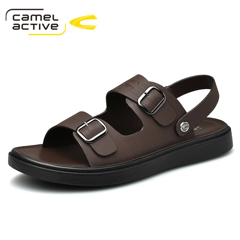 

Camel Active 2021 Men's Summer Shoes Sandals New Breathable Men Lighted Casual Outdoor Slip On Beach Men Sandals High Quality