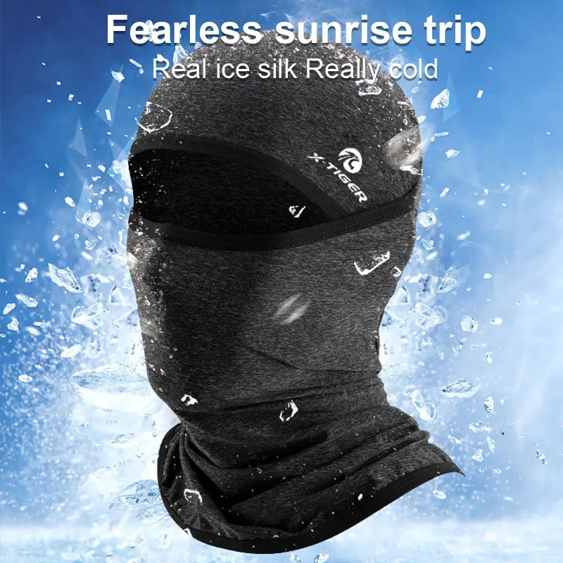 X-TIGER Face Mask Summer Sun Protection Camping Hiking Scarves Fishing Magic Scarf Cycling Bandana Bicycle Balaclava Headwear