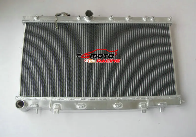 52mm Aluminum Radiator Cooling For Subaru Impreza WRX STI GDB GDA Manual MT 2002-2007 02 03 04 05 06 07