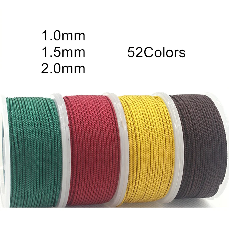 XN Geflochtener Nylonfaden DIY Halskettenschnur Seil Armband für Schmuckherstellung Heimdekoration Zubehör ATF – Detail 2