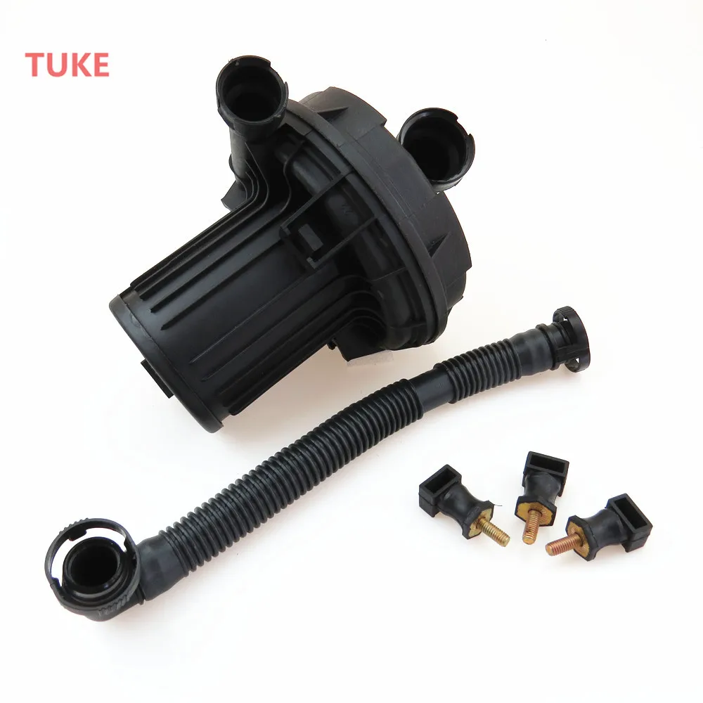 Smog Auxiliary Secondary Air Pump + Fixed Bracket & Exhaust Hoses 1.8/2.0T For VW Beetle Golf Jetta Passat 06A131127L 06A959253B