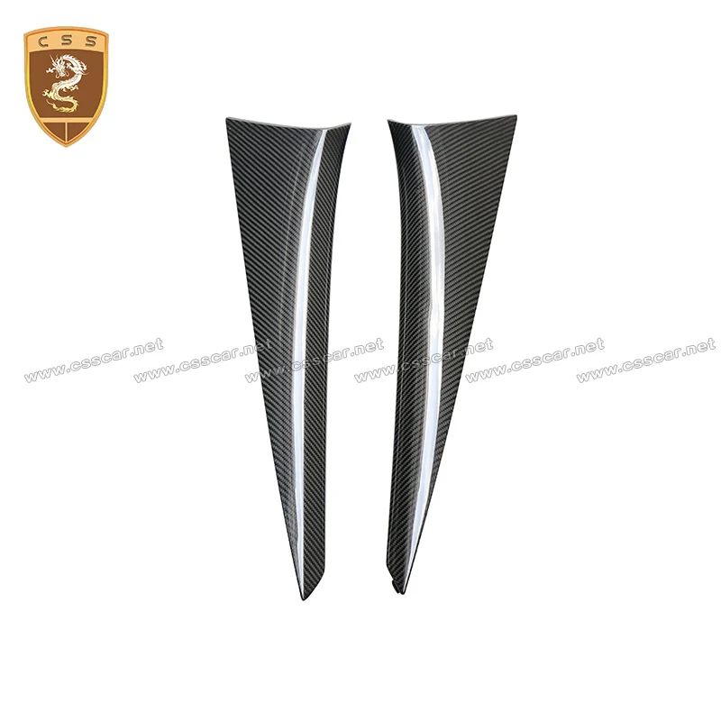 Car Interior Door Handle Panel Trim Cover Sticker Styling Strip For Lamborghini Aventador LP700 Carbon Fiber Inner Accessories