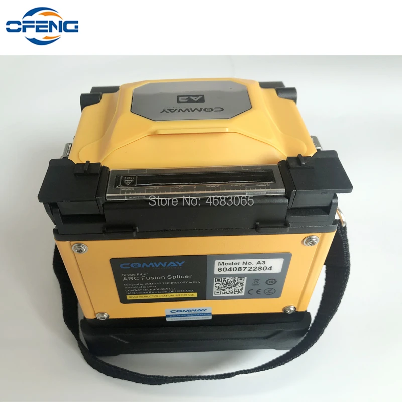 fusion splicer Comway A3 High Precision PAS Alignment FTTH FTTX fusion splicer A3 ARC Welding Machine Fusionadora customized