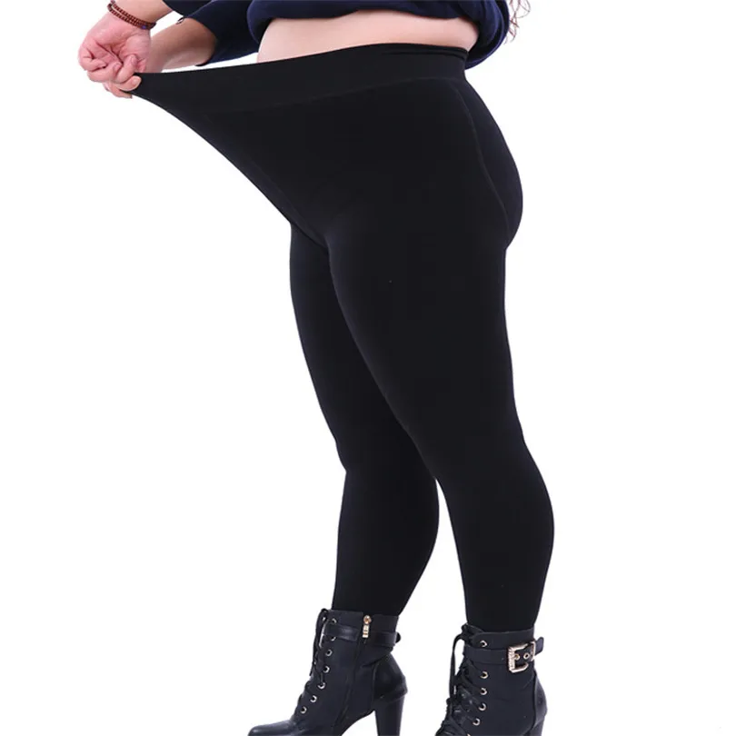 YRRETY Ấm Quần Legging Mùa Đông Nữ Push Up Bé Gái Thun Cao Cấp Dày Quần Nhung Dày Quần Nhiệt Dệt Kim Cổ Chân-Chiều Dài