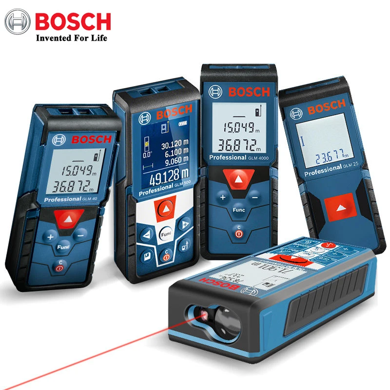 Bosch Professional Laser Rangefinder 30/40/50 Meters Electric Distance Meter Outdoor Measuring Instrument GLM50-27CG GLM100-25C