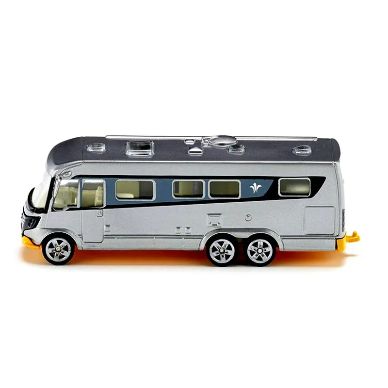 High-quality alloy camping travel car model,new product 1:87 travel bus car toy,original package gift,free shipping