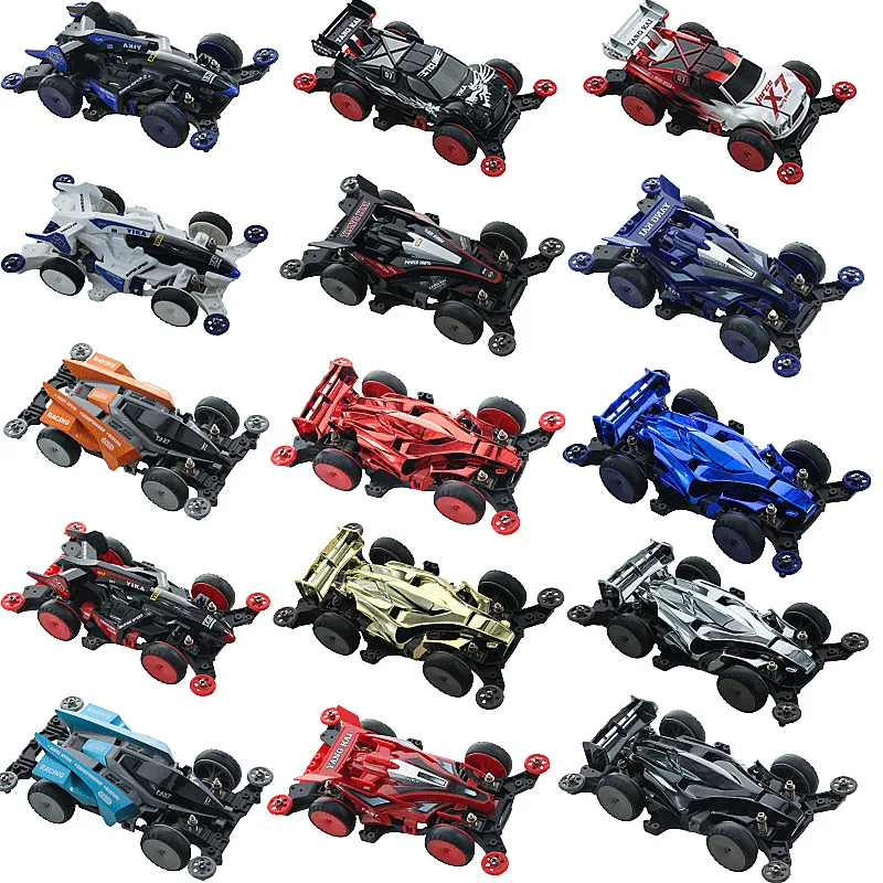 1/32 YANG KAI Mini 4WD Suspension Car Model SHOOTING PROUD STAR/ AVANTE / HAWK / DCR/ Thunder Shot /Magnum / PROTO EMPEROR