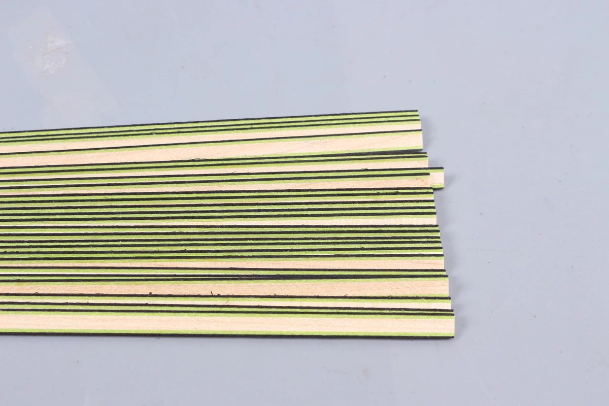 

25 Strip Guitar Luthier Purfling Binding Marquetry Inlay 580x6x1.5mm Guitar Parts Accessories#170