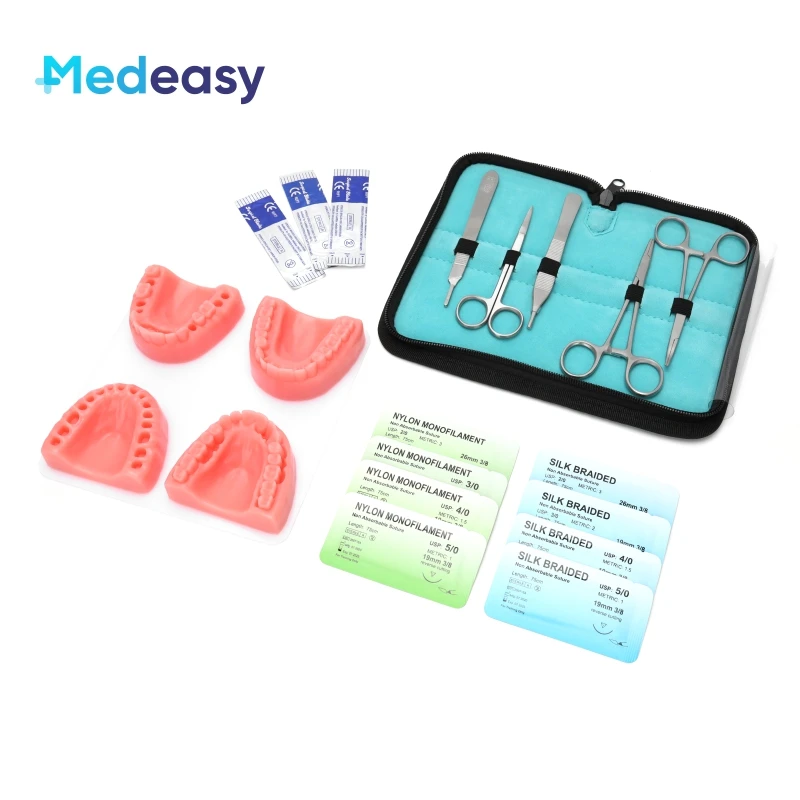 Surgical Dental Suture Training Kit for Dental Students, Dental Suture Practice Kit