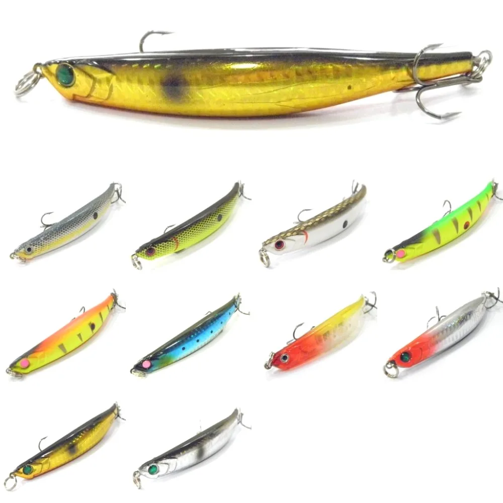 wLure Fishing Lure 11.6g 11.4cm Bend Body Style Dying Like Minnow Slow Sinking Subsurface Muskie Bait Twitch W625