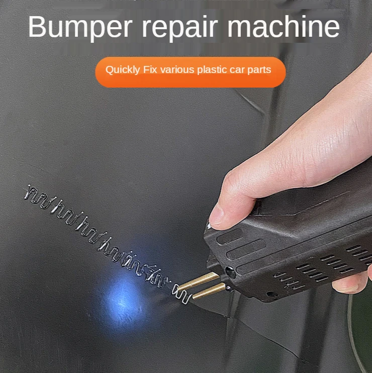 220V Plastic Welder Garage Tools Handy Hot Staplers Machine PVC Plastic Repairing Machine Car Bumper Repair Tool +200/500 Staple