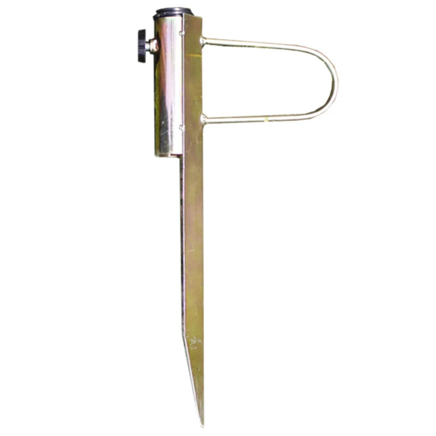Soporte de sombrilla de playa de Metal resistente, soporte de arena, hierba de arena, talla única, 25-32mm para bandera