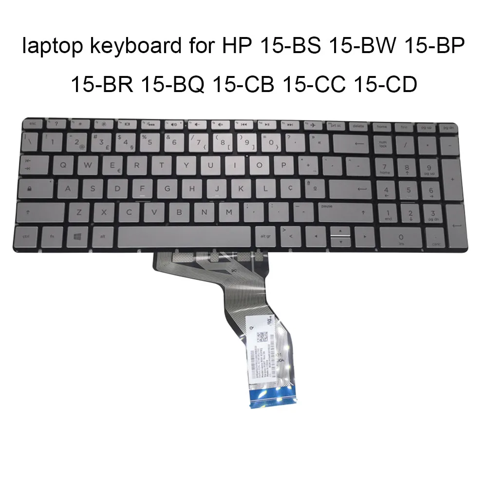 teclado retroiluminado brasileiro do reino unido italiano portugues para hp pavilion 15 bs 15 bw 15 bp br 15 bq 15 cb cc cd teclados pt br l60341 01