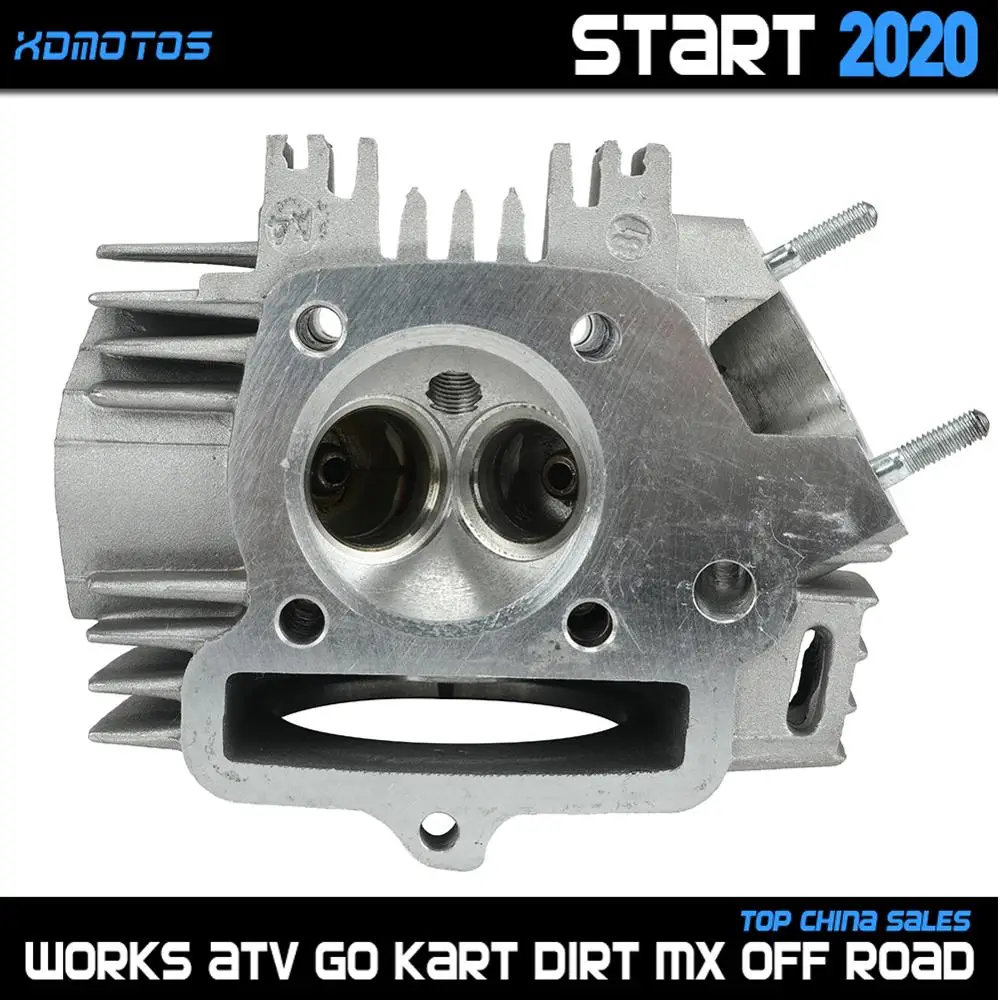 Motorcycle Cylinder Head For 56.5mm Bore lifan LF 150 150cc Horizontal Kick Starter Engines 1P56FMJ Parts