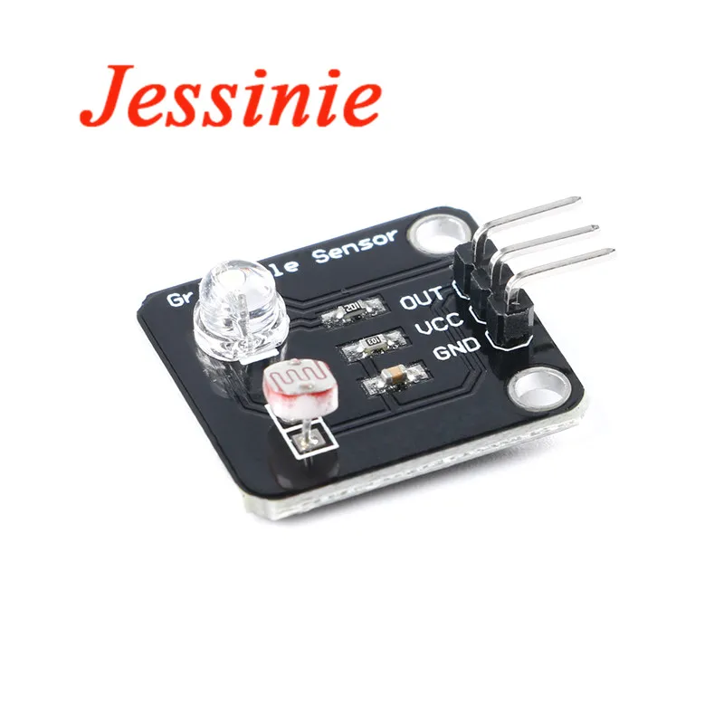 Grayscale Sensor Photosensitive Resistor Light Sensor Analog Electronic Board Line Finder Tracking Module For Arduino