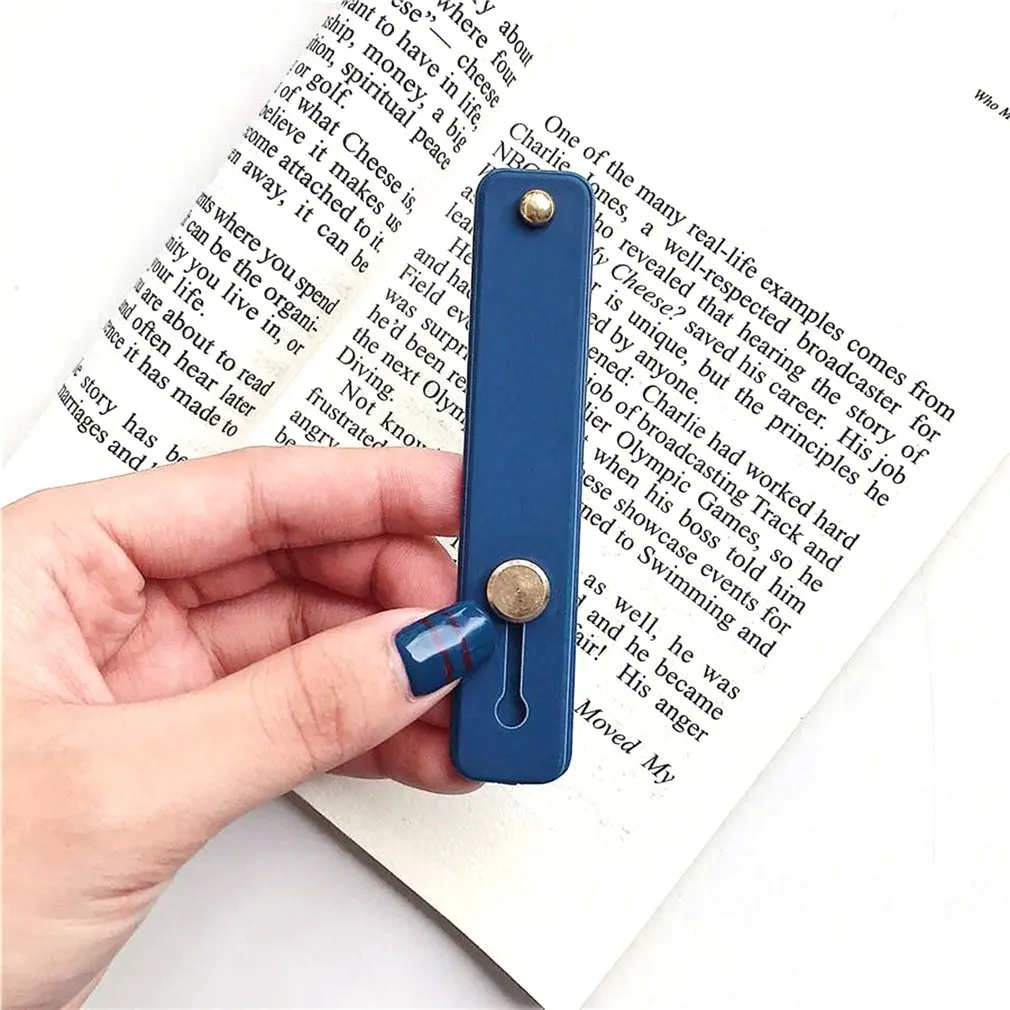 1 قطعة إصبع حامل هاتف دائري المحمولة كاندي عادي المعصم عصبة اليد حامل آيفون بقبضة الأصابع دفع سحب العالمي موبايل حامل جوّال بلاستيكي حامل