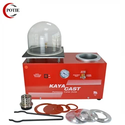 4L 220V Gold Silver Copper Vacuum Inventing Casting Machine Jewelry Making Equipment Accessories Recycling Melting Furnace