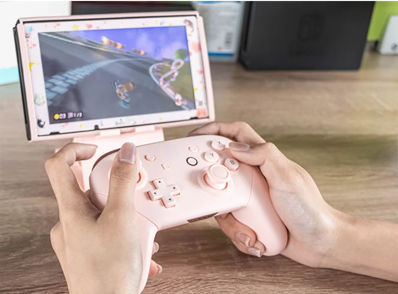 Nuovo giapponese Sailor Moon Switch Bluetooth Wireless Gamepad elegante rosa NFC Vibration Girl Controller di gioco per Switch PC Steam