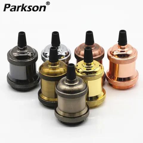 LED bulb lamp holder Base Pendant lamp E27 sockets adapter for lamp swivel bases bulbs For Vintage Retro ceiling chandelier