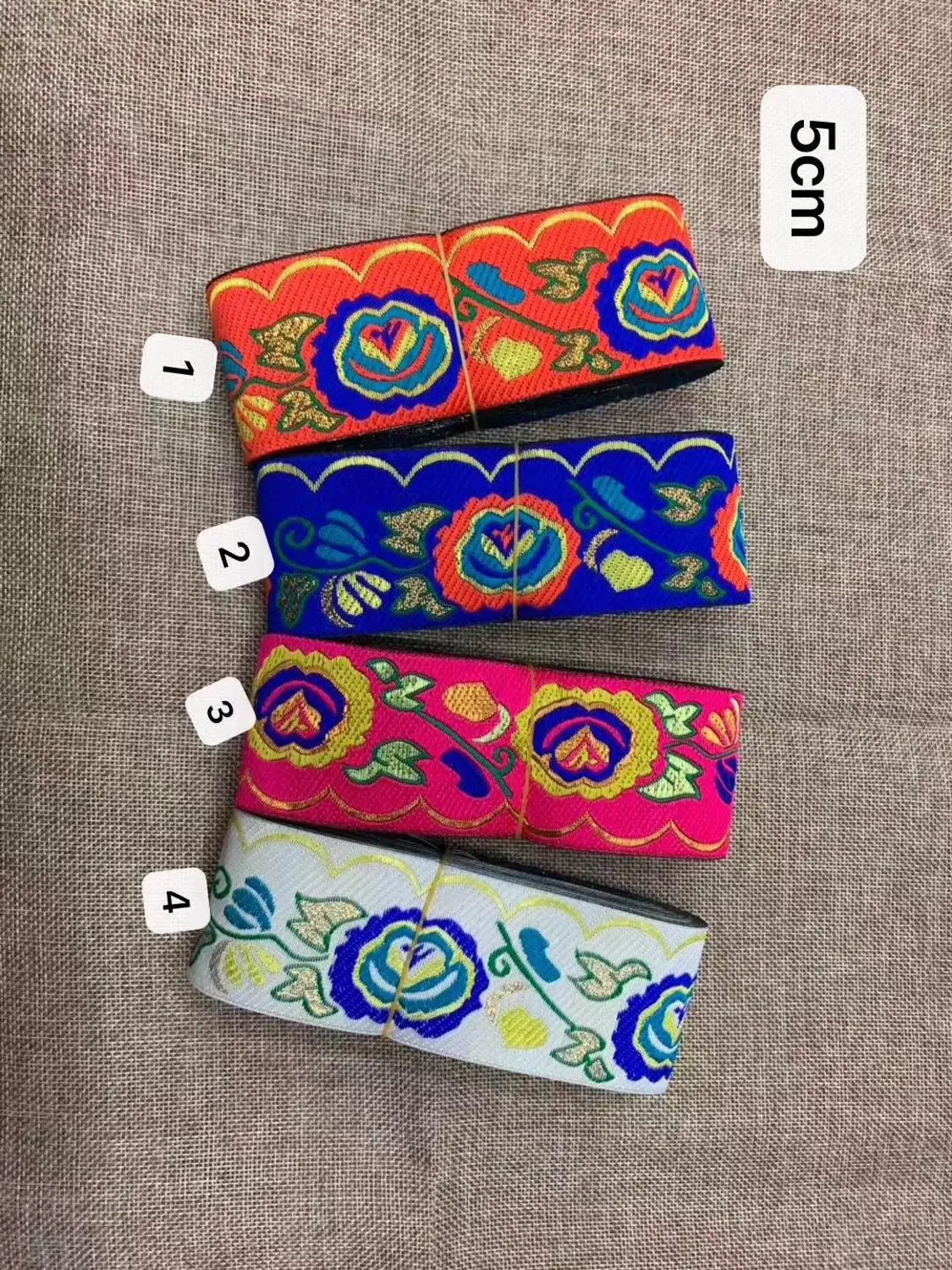 

5cm ethnic style jacquard webbing,YY0422C