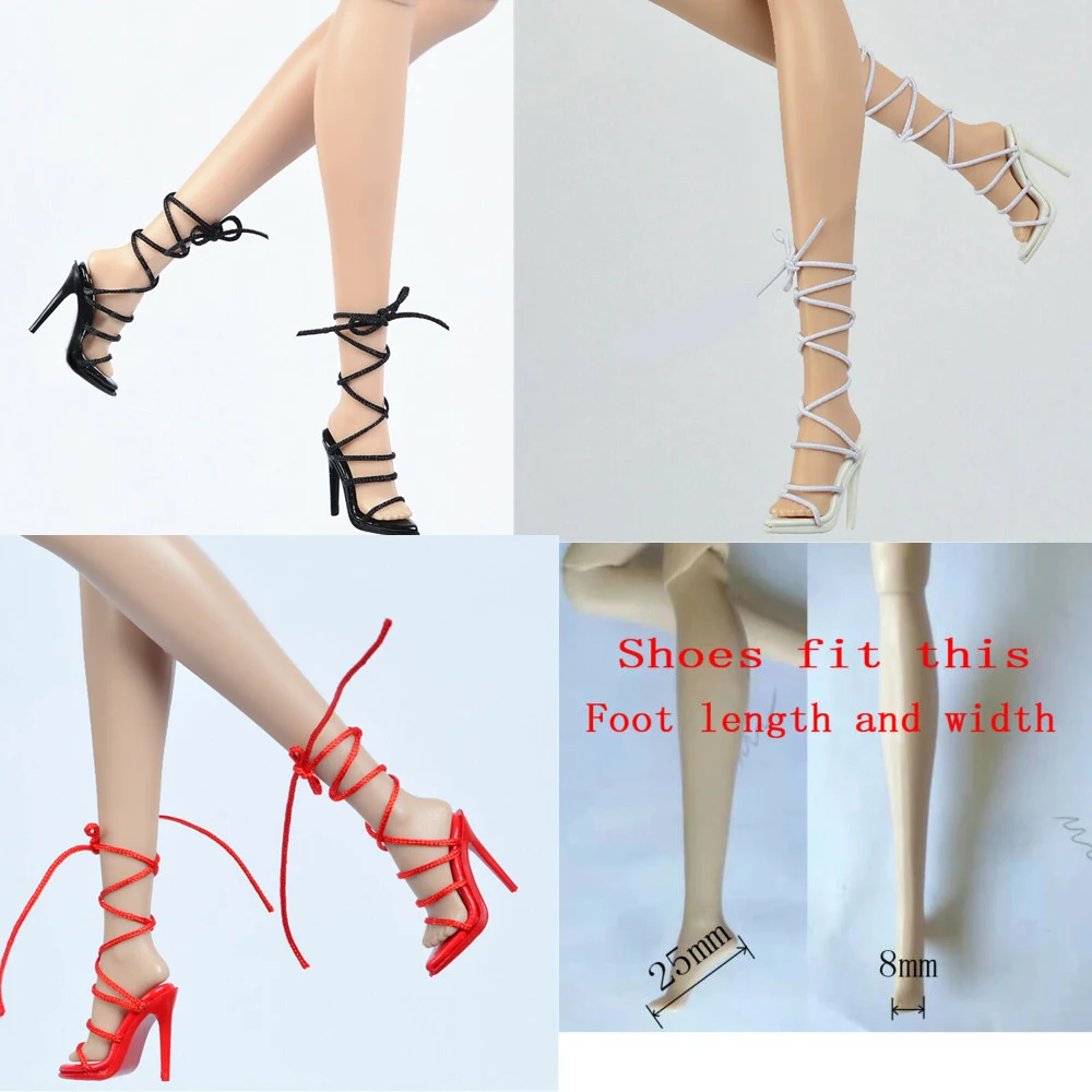 FR Doll Shoes Sandals fit Jason Wu Fashion Royalty FR2 FR3.0 FR6.0 MUSES 1/6  Sherry Store 21-FR2