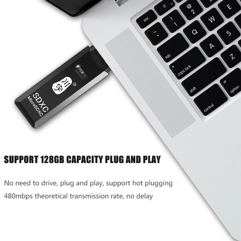 chuanyu C296 SD TF Memory Card Adapter for Laptop Portable Mini Memory Multi-card ReaderUSB 2.0 High speed Interface