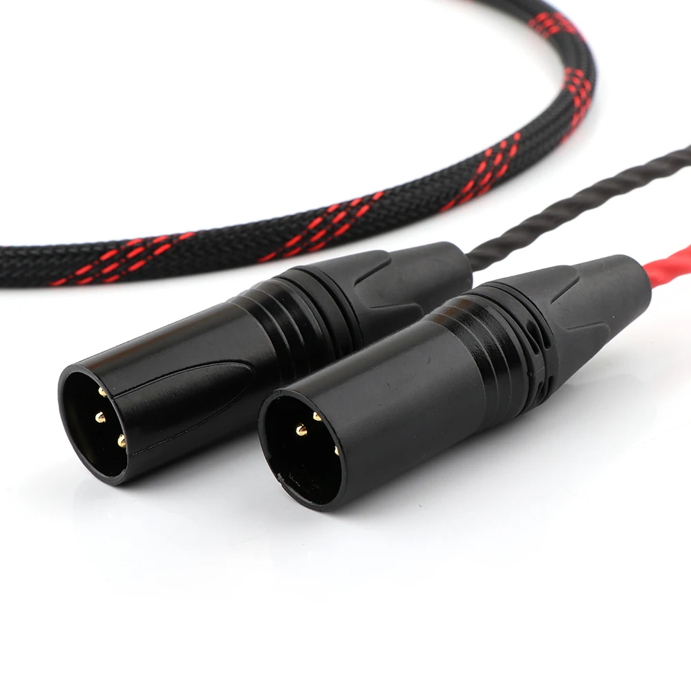 High Quality 4.4MM Balanced To 2xXLR Male or Female Upgraded Cable For pha2a wm1a 1z zx300a