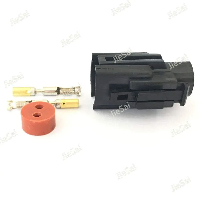 2 Pin Female Waterproof Automotive Connector With Pins And Seals