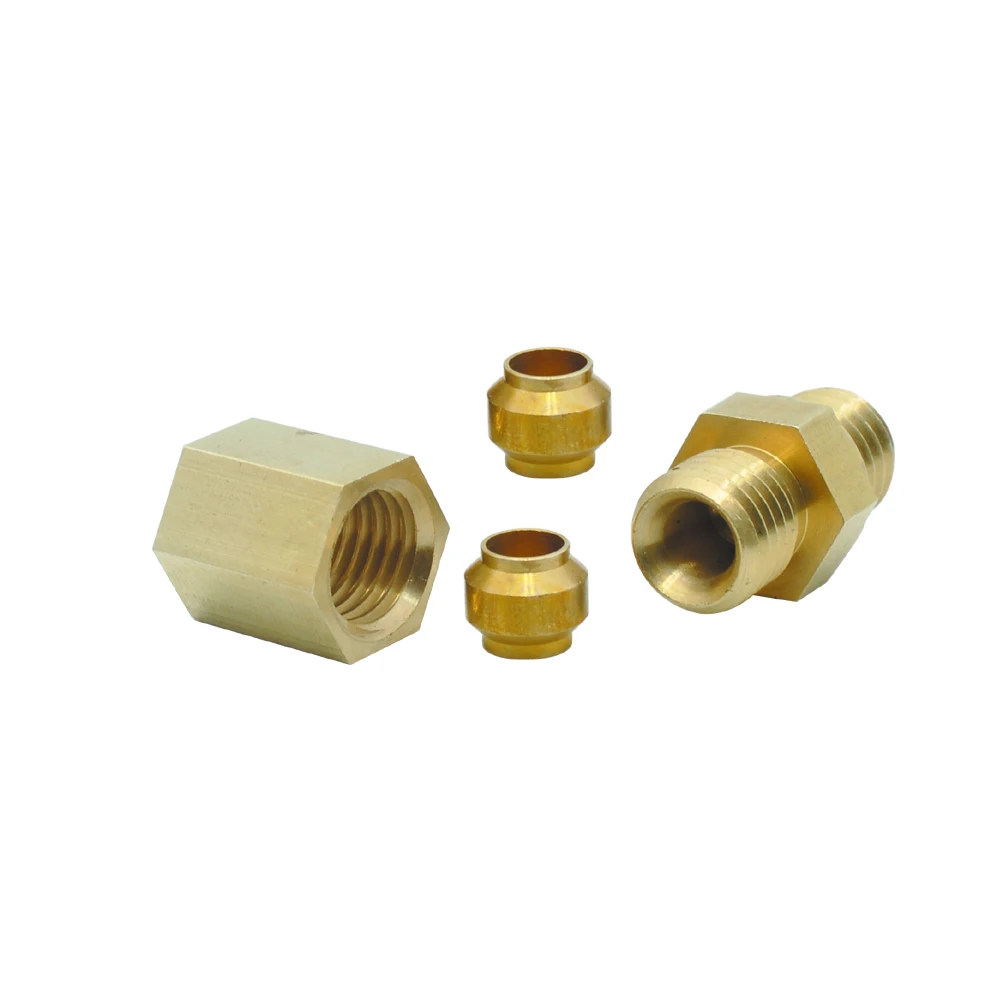 2sets Brass Pneumatic Connector M8 Thread Bowden fitting For Original Prusa mini 3D Printer