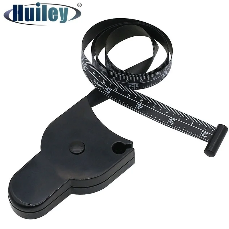 Body Waist Tape Measure 152cm/60 inch Retractable Height Measuring Ruler Muscle Measurement Tools Gym Home Sports