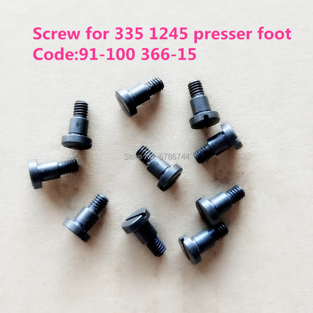 Presser foot screw #91-100366-15 for PFAFF 335,335-G,345,1245,1246,1295,1296 etc PFAFF sewing machine spare parts