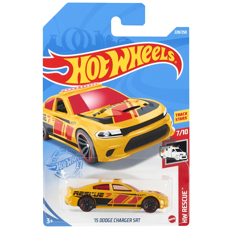 2024-7 Hot Wheels Cars 15 DODGE CHARGER SRT 1/64 Metal Diecast Model Collection Toy Vehicles