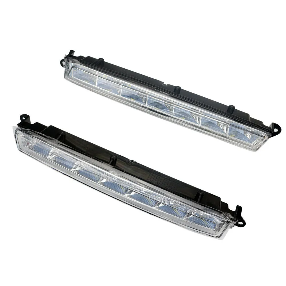 1Pair 1649060351 1649060451 Car Daytime Running Lamp Fog Light for Mercedes Benz GL320 GL350 ML63