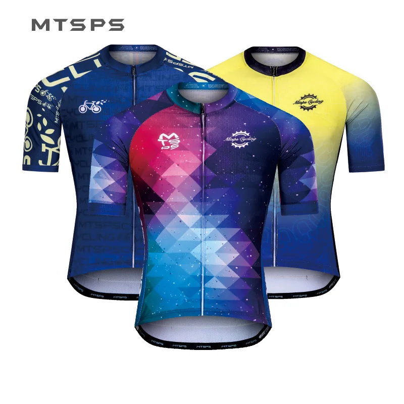 

MTSPS Cycling Jersey Mtb Bicycle Clothing Ciclismo Ropa-Maillot Road Riding Shirt Bike Cyclingwear