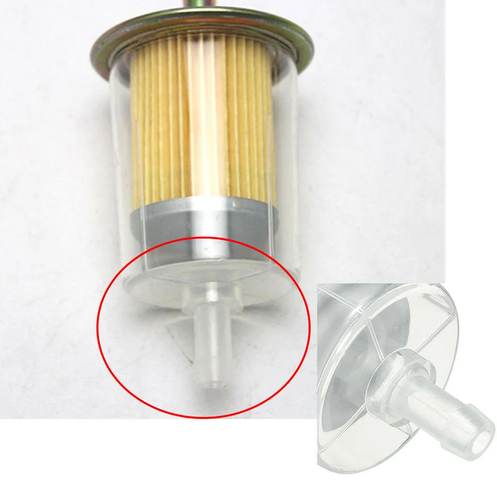 Motorcycle Tractor Truck Inline Gas Petrol Fuel Filter 8mm 3/8\'\' Pipe Universal Car Tuning Durable Car Accessories Universal