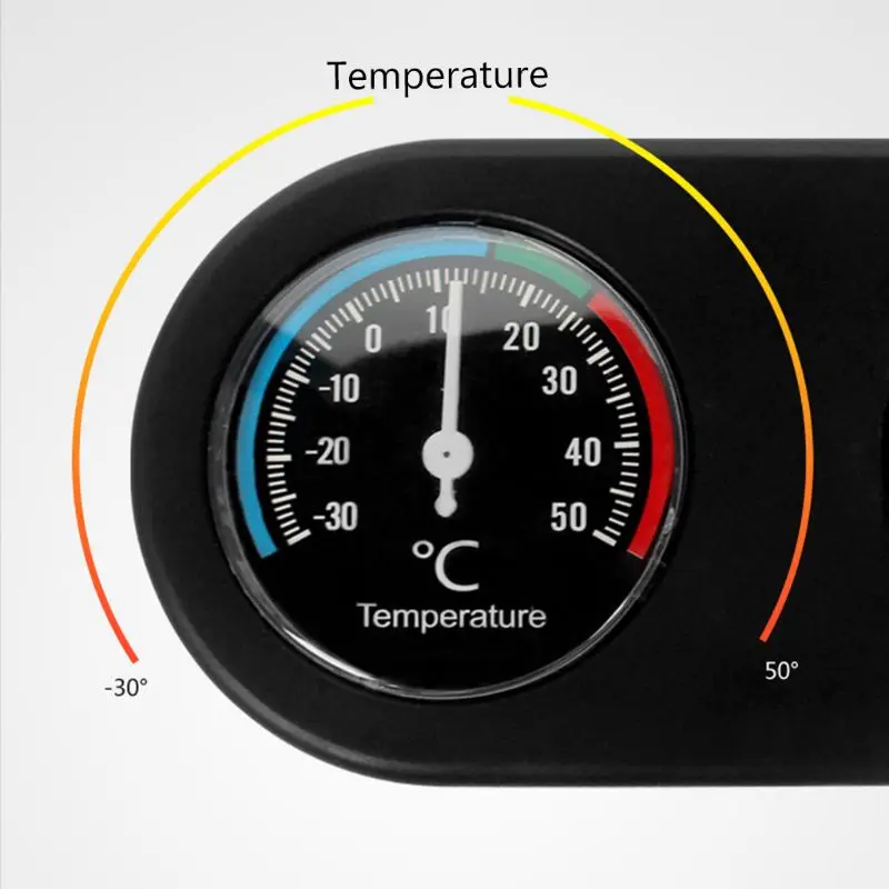 Reptile Tank Thermometer Hygrometer Monitor Temperature and Humidity in Vivarium Terrarium Reptile and Amphibian Supplies C42 images - 6