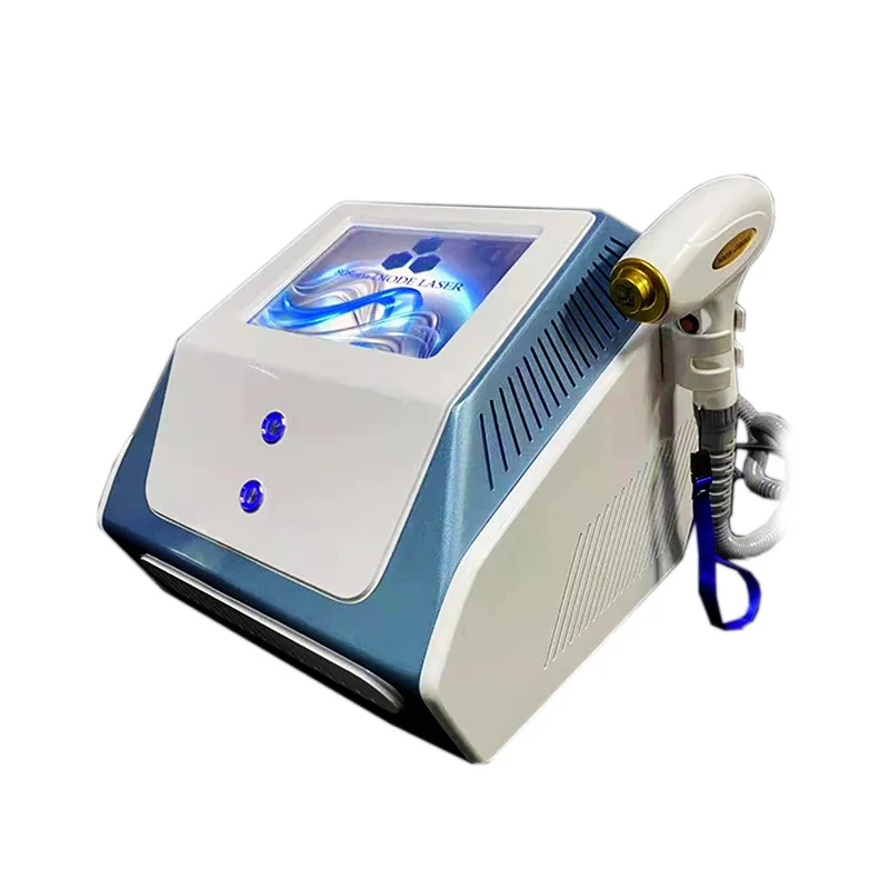 2024 Portable 808nm Diode  Hair Removal Machine / Shots Fast and Painless Freezing Skin Care Beauty Machine