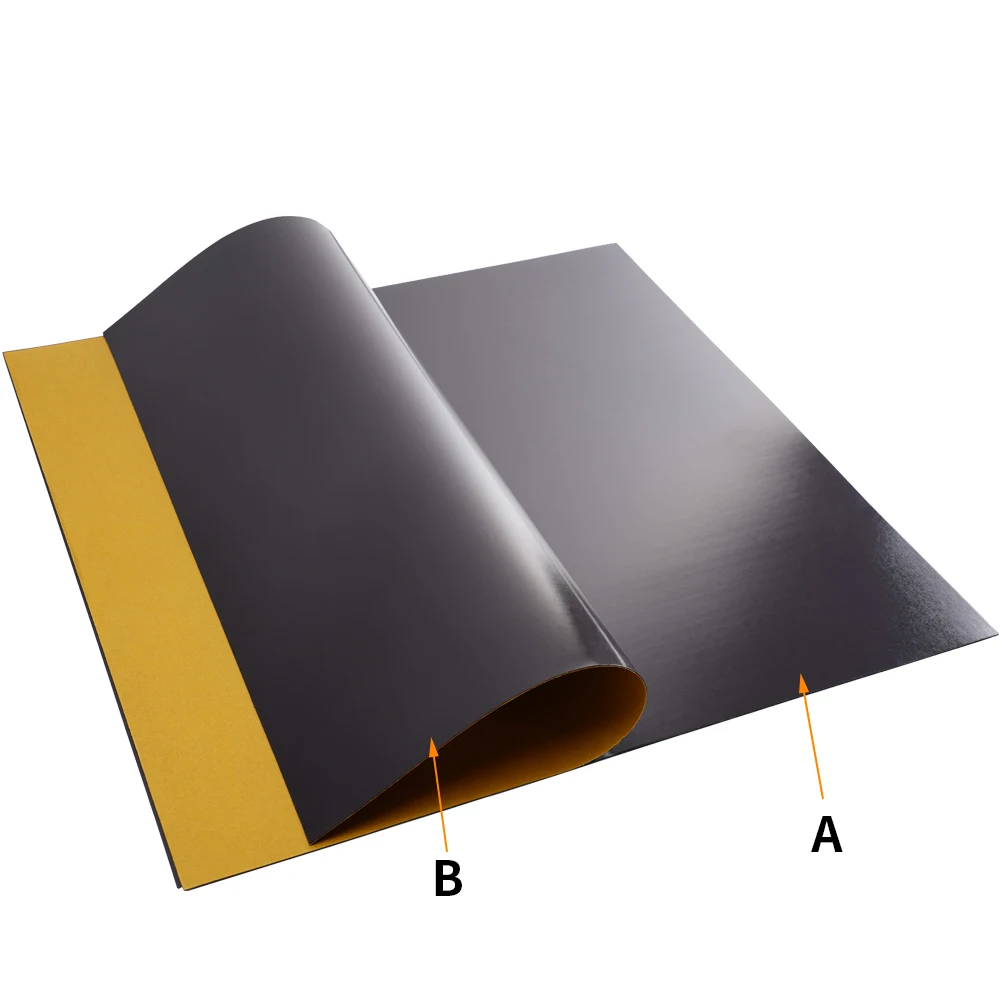 New Magnetic Base wih 3M Adhesives Flexible magnetic plate for with Textured PEI Spring Steel Sheet 3D Printer parts